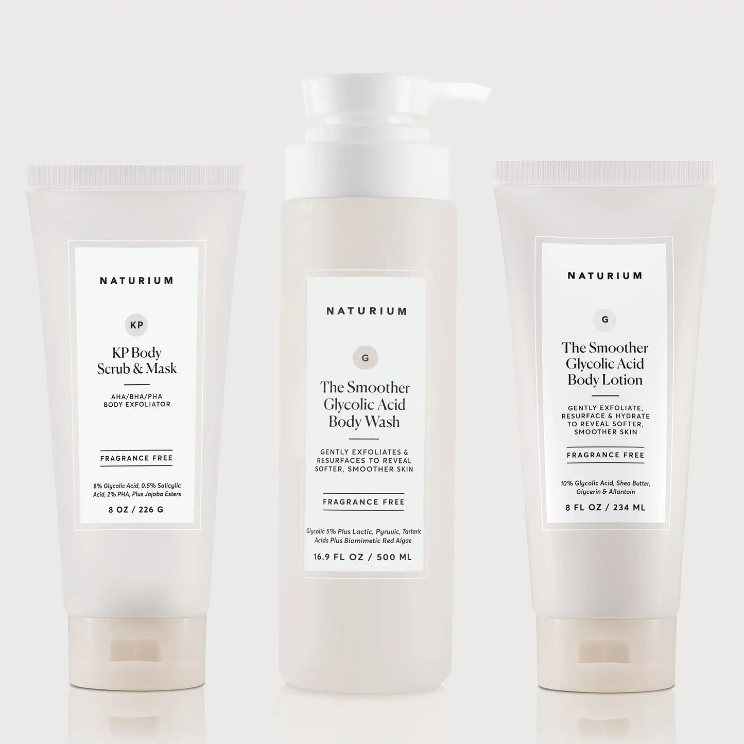 the-glycolic-acid-body-bundle-a4 NATR_KPScrub_SmootherBodyWash_SmootherLotion_Bundle_ecomm.webp
